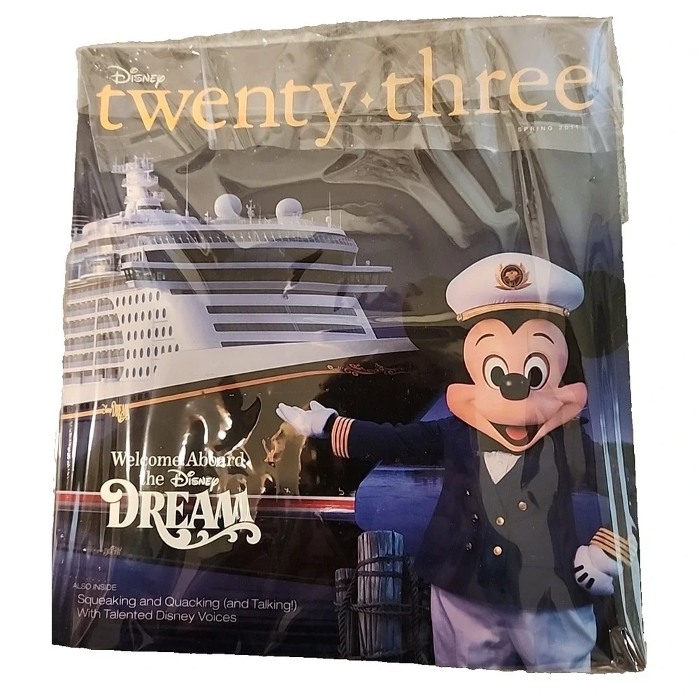 Disney D23 Twenty-Three‎ Magazine Welcome Aboard the Disney Dream Cruise 2011
